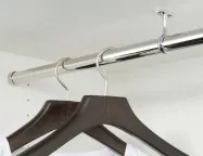 Coat Rail - 1 and 2 Door Lockers only 450mm Deep