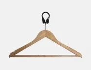 Coat Rail With Captive Hangers