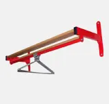Coat Rail With Captive Hangers